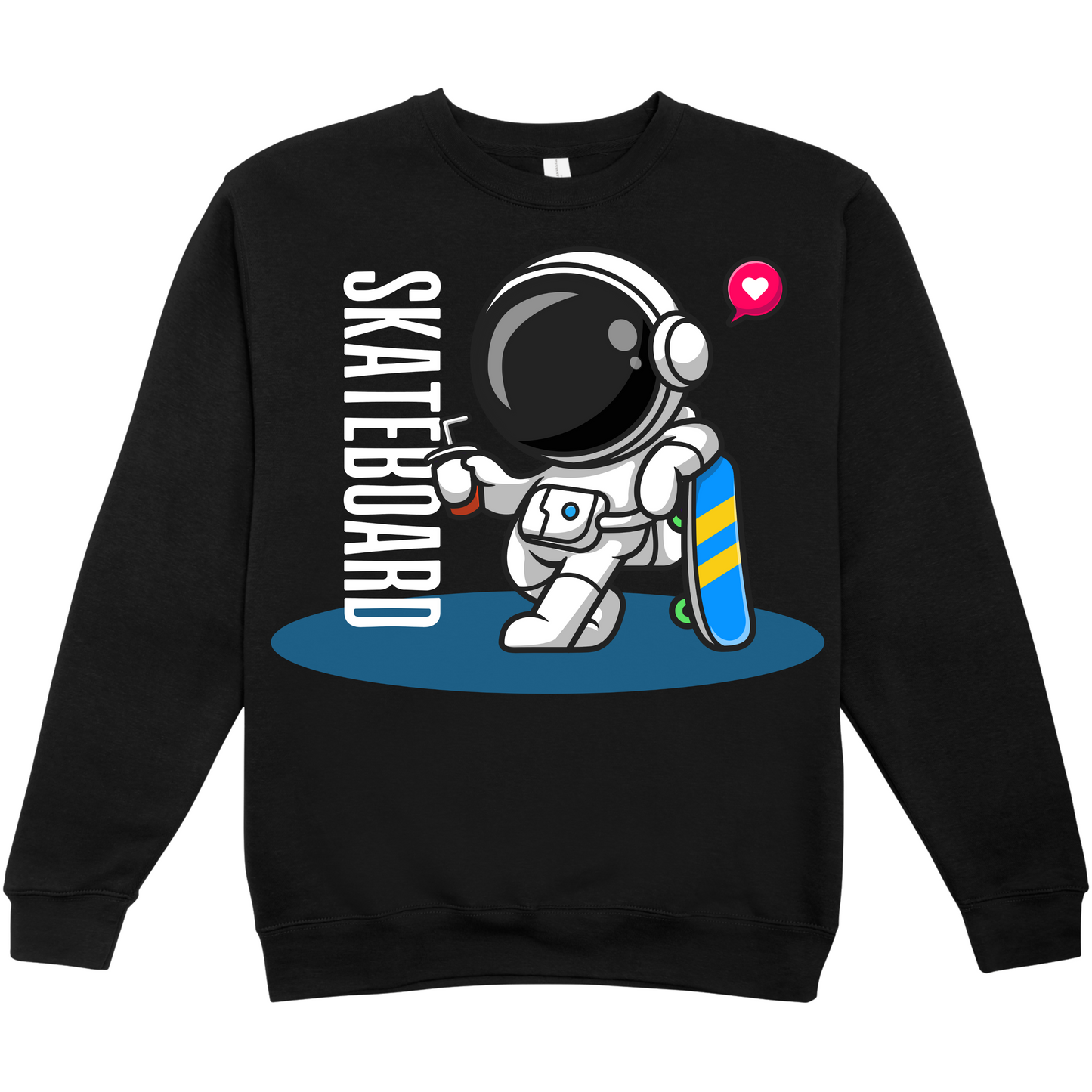 Astronaut Skateboard Sweatshirt